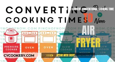 Air Fryer Cooking: Converting Conventional Times for Faster Meals
