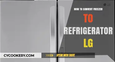 Convert Your LG Freezer to a Refrigerator: Simple DIY Guide
