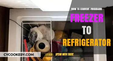 Convert Frigidaire Freezer to Fridge: Simple DIY Guide