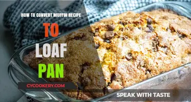 Transforming Muffin Recipes: Baking in Loaf Pans