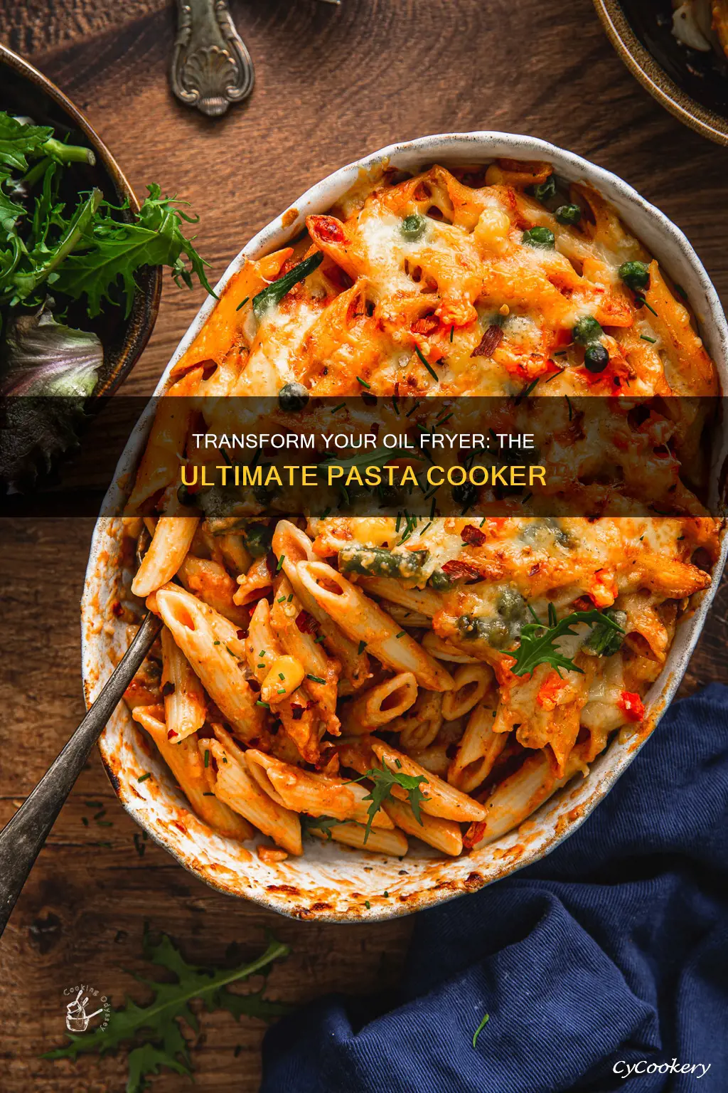 how to convert oil fryer pasta cooker