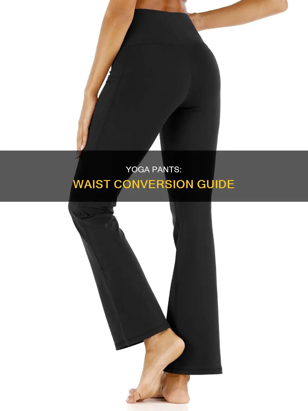 how to convert waist size for yoga pan