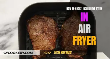 Air Fryer Ribeye: Perfect 1-Inch Steak, Every Time!