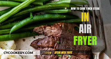 Air-Frying the Perfect 1-Inch Steak