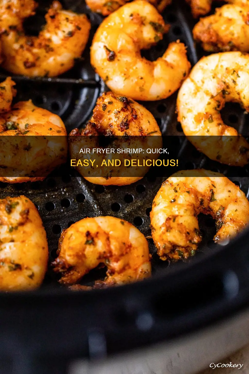 how to cook 1lb of shrimp in an air fryer