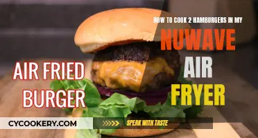 Master the Art: Air-Fried Hamburgers in Minutes!