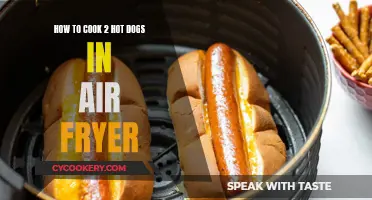 Crispy, Perfectly Cooked Hot Dogs: Air Fryer Technique