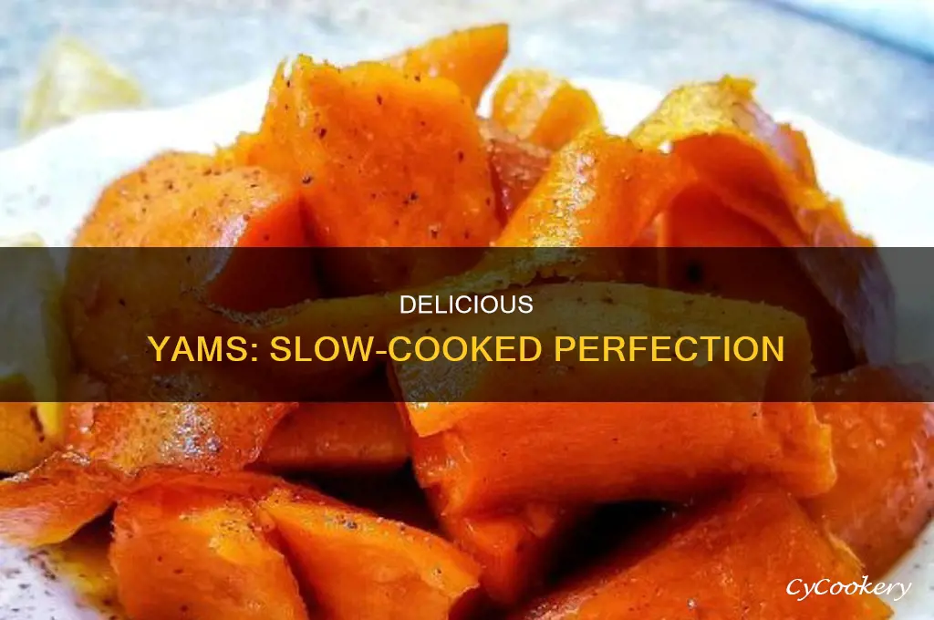 how to cook 40 oz canned yams in crock pot