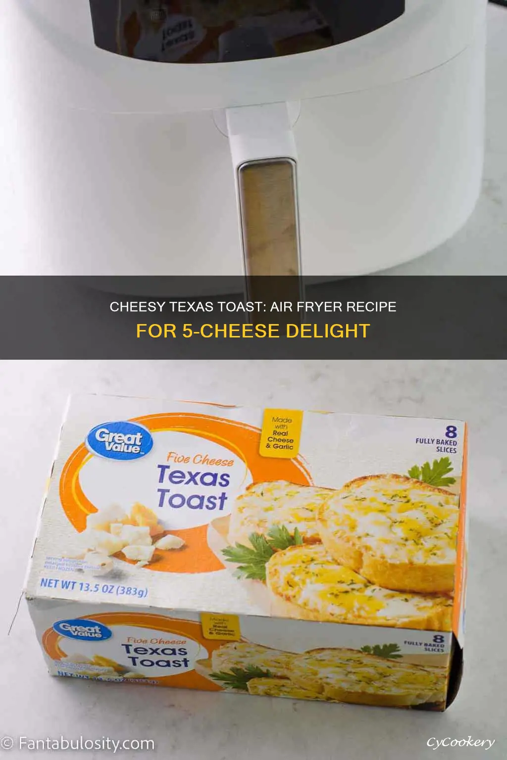 how to cook 5 cheese texas toast in air fryer