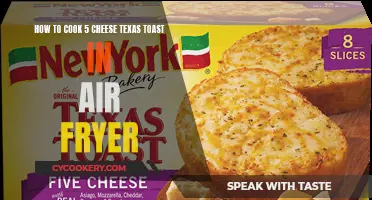 Air-Fryer Texas Toast: Melting Five Cheeses