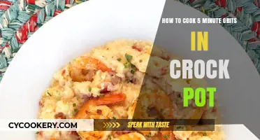 Quick Grits in a Crock Pot: A 5-Minute Wonder
