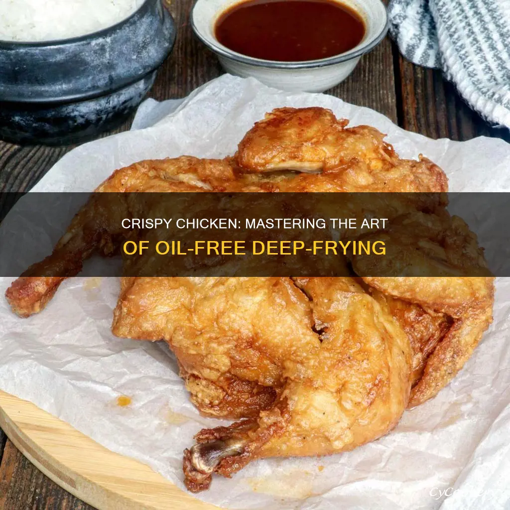 how to cook 5 pd chix in oiless deep fryer