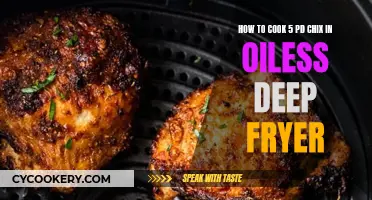 Quickly Fry a 5-Pound Chicken Without Oil