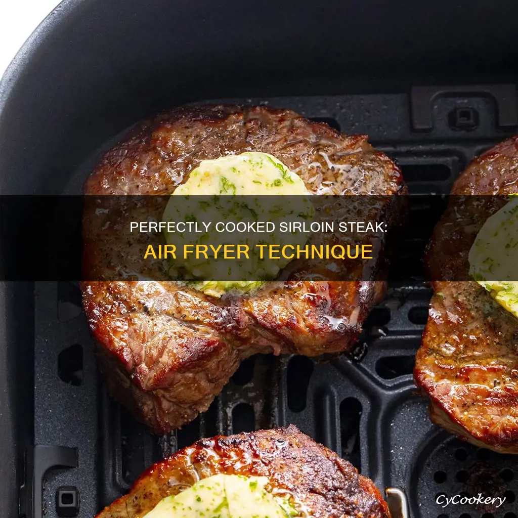 how to cook 8 oz sirloin steak in air fryer