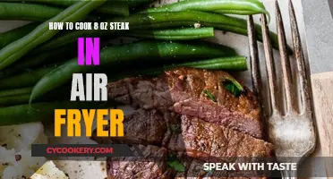 Air-Frying the Perfect 8-oz Steak