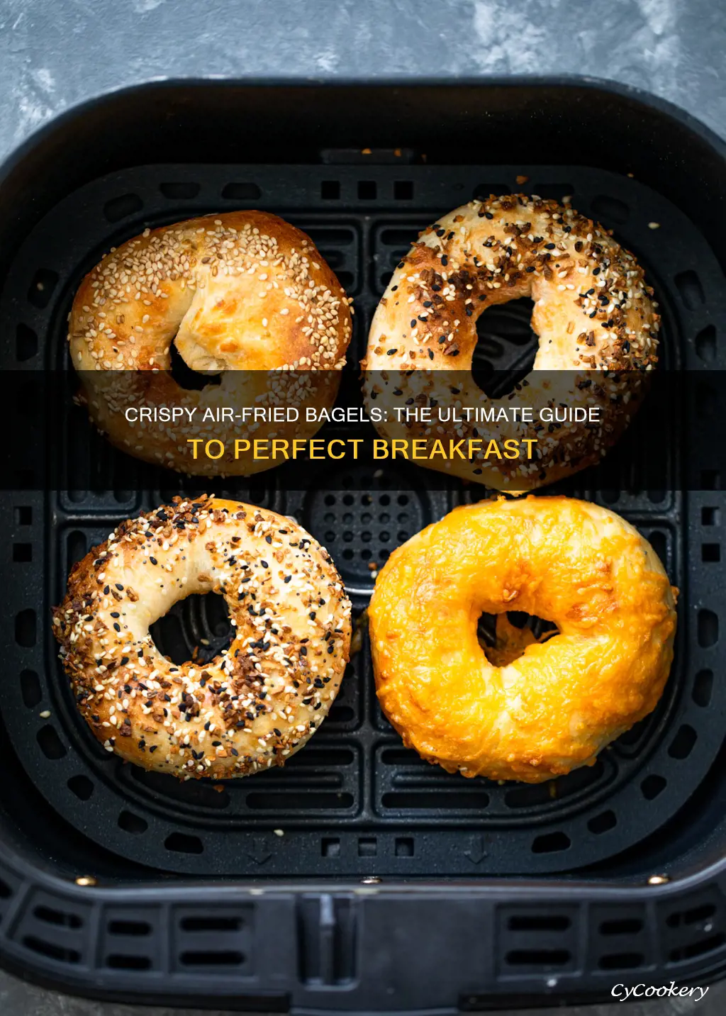 how to cook a bagel in an air fryer