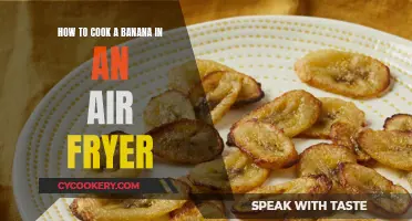 Air-Fried Banana: Quick, Easy, and Delicious!