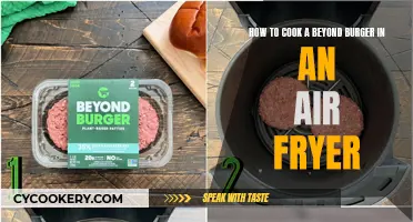 Air Fryer Beyond Burger: Quick & Easy Vegan Cooking