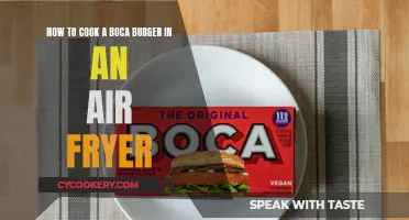 Crispy, Chewy, Perfect: Air Fryer Boca Burger Mastery