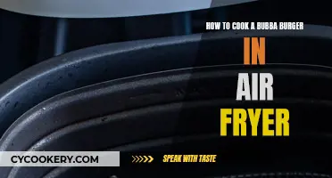 Air-Fryer Bubba Burger: Quick, Crispy, and Delicious!