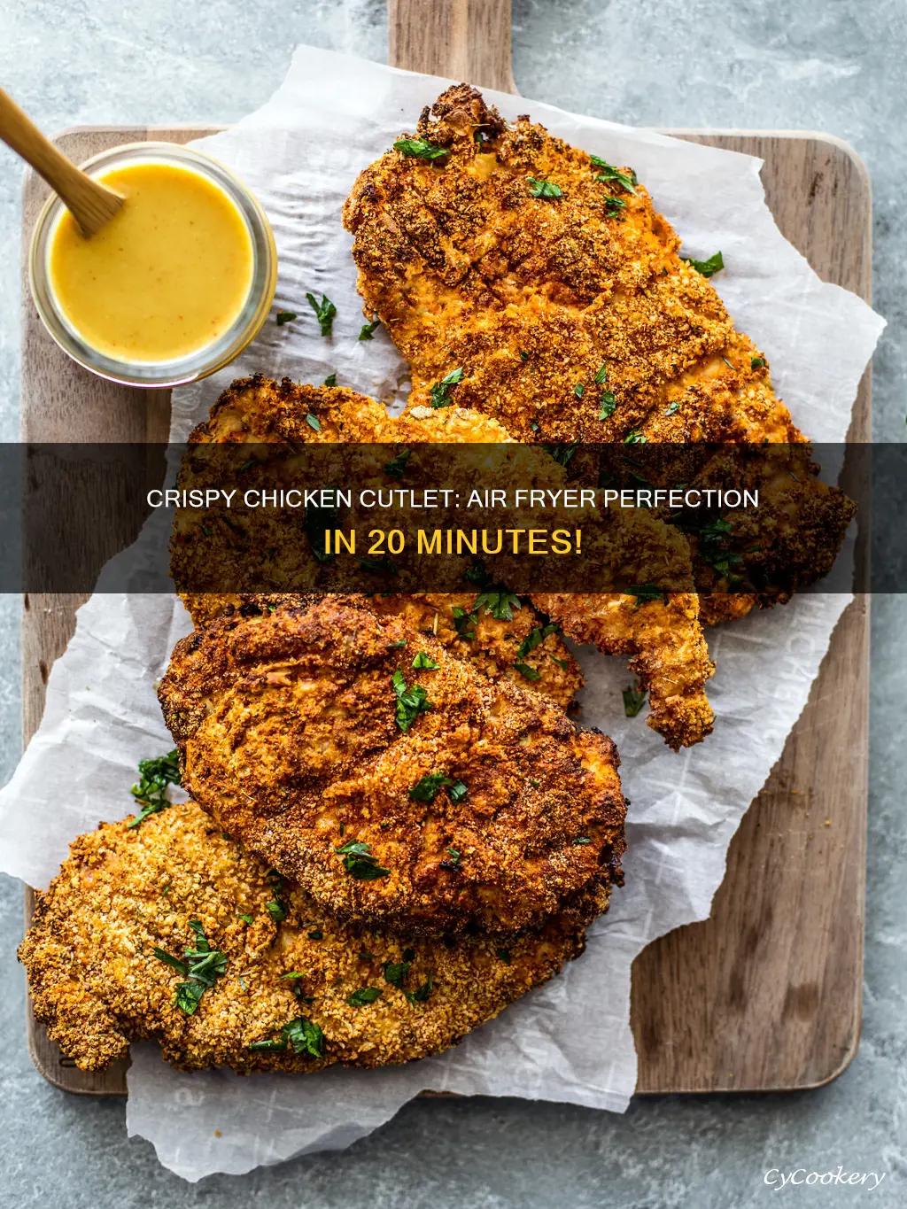 how to cook a chicken cutlet in an air fryer