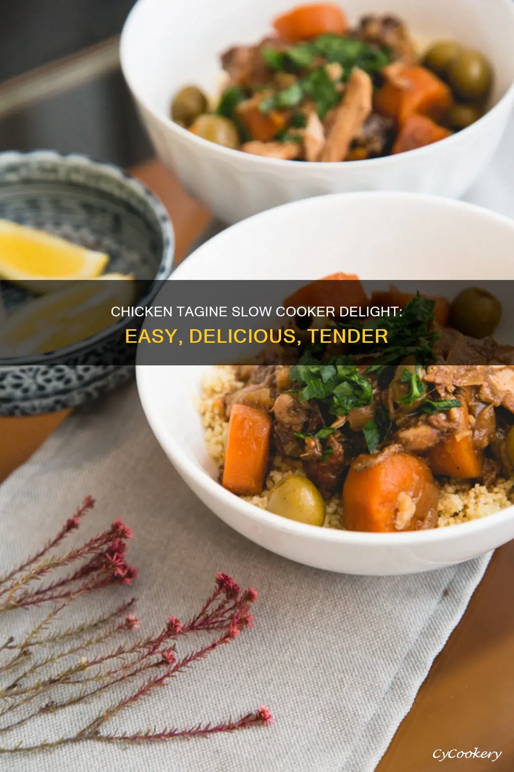 how to cook a chicken tagine in a slow cooker