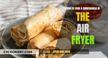 Crispy Chimichanga: Air Fryer Magic in 15 Minutes!