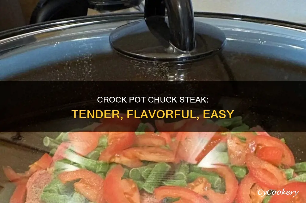 how to cook a chuck steak in a crock pot