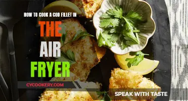 Air-Fryer Cod Fillet: Quick, Crispy, Delicious