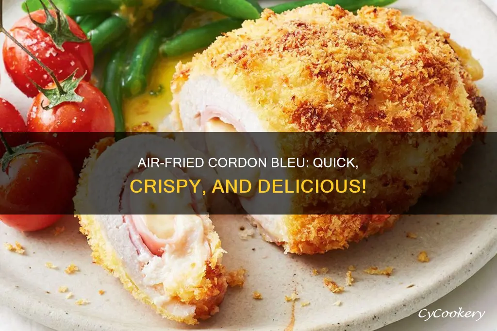 how to cook a cordon bleu in an air fryer