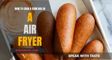 Crispy Corn Dog Delight: Air Fryer Magic