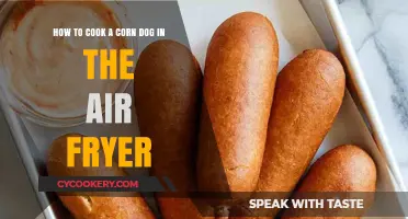 Crispy Corn Dog Delight: Air Fryer Magic!