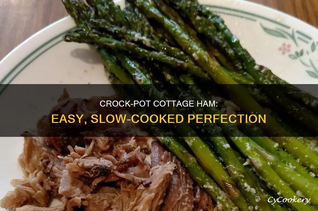 how to cook a cottage ham in a crock pot