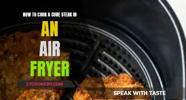 Crispy Cube Steak: Air Fryer Magic