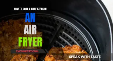 Air-Fryer Cube Steak: Quick, Crispy, and Delicious