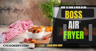 Master the Art of Dock Cooking: Big Boss Air Fryer Guide