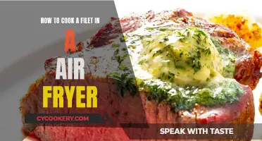 Air-Fried Filet Perfection: A Quick, Crispy Delight