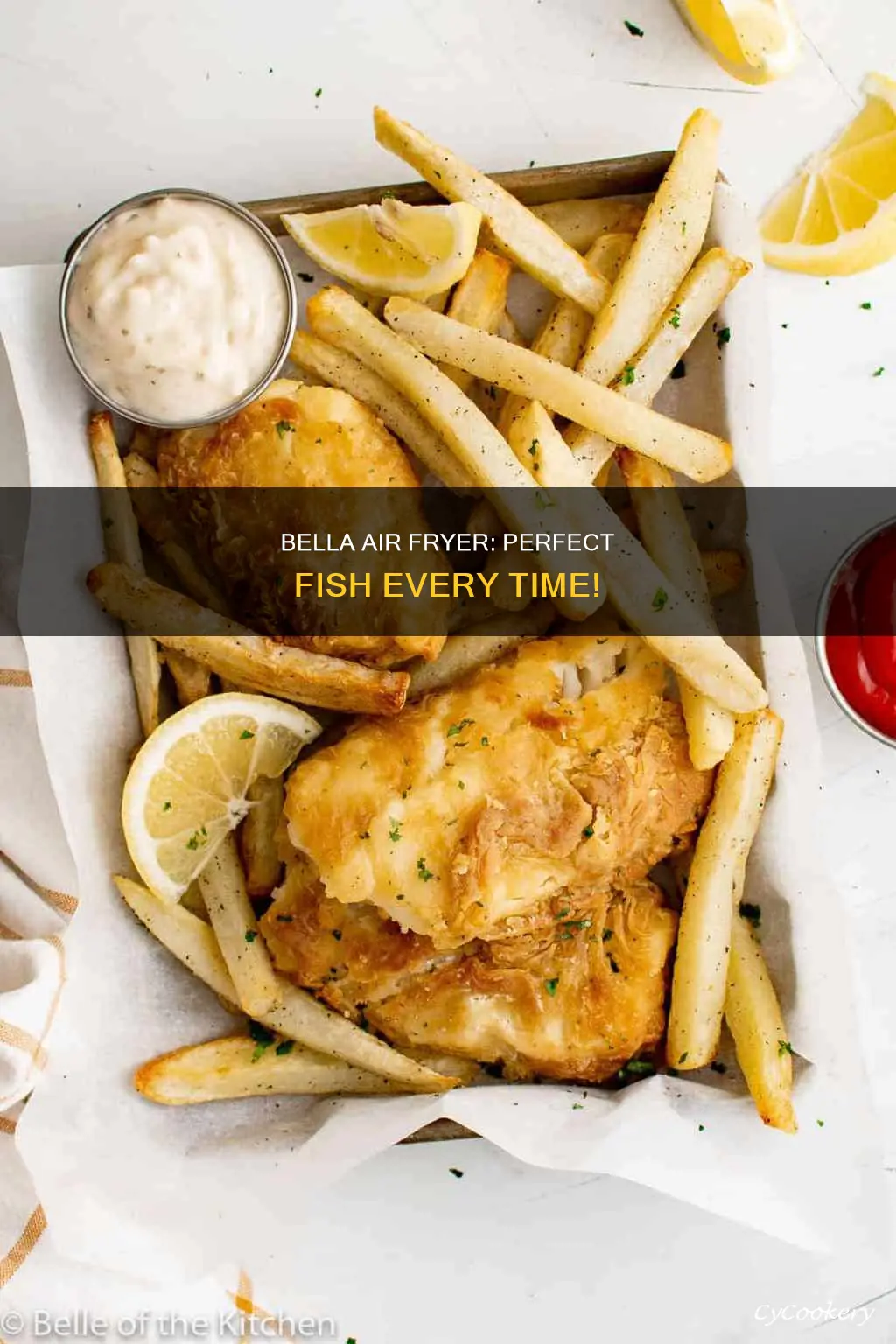 how to cook a fish in a bella air fryer