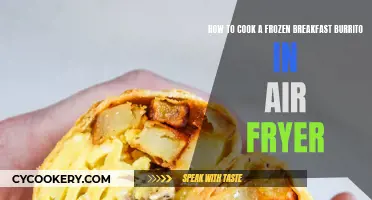 Air Fryer Frozen Burrito: Quick, Easy Breakfast