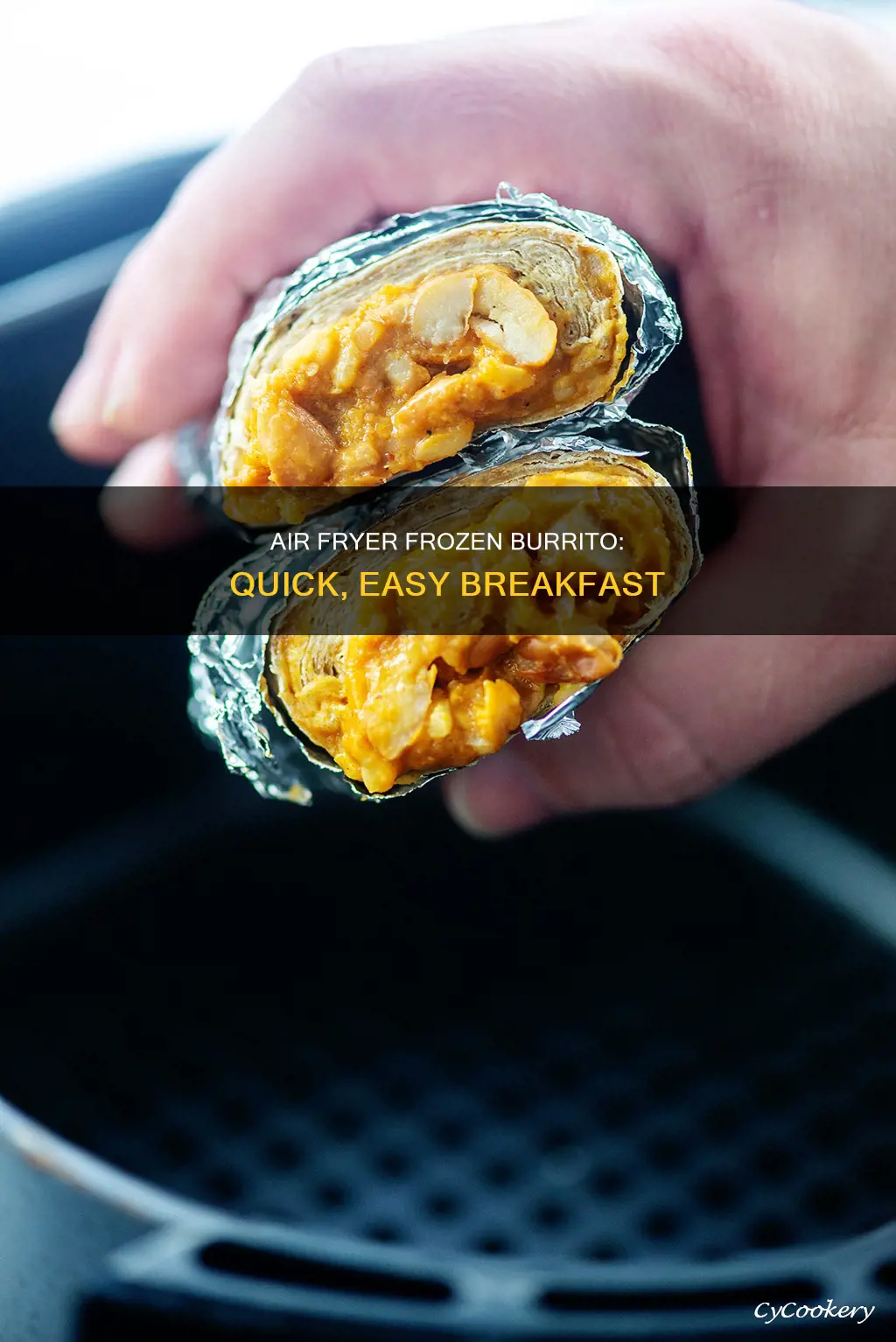 how to cook a frozen breakfast burrito in air fryer