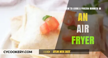 Crispy, Cheesy, Fast: Air Fryer Frozen Burrito Perfection