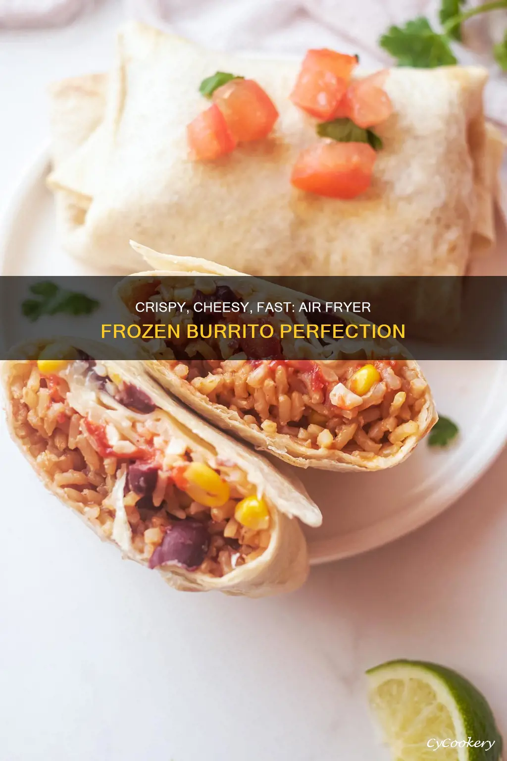 how to cook a frozen burrito in an air fryer