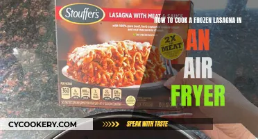 Air Fryer Hack: Frozen Lasagna, Quick and Easy!