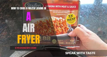 Air Fryer Transformation: From Frozen to Fabulous Lasagna