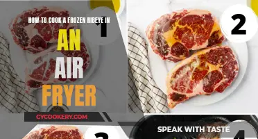 Air Fryer Frozen Ribeye: Quick, Easy, Delicious