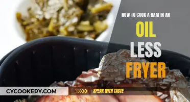 Easy Ham Cooking with an Oil-less Fryer
