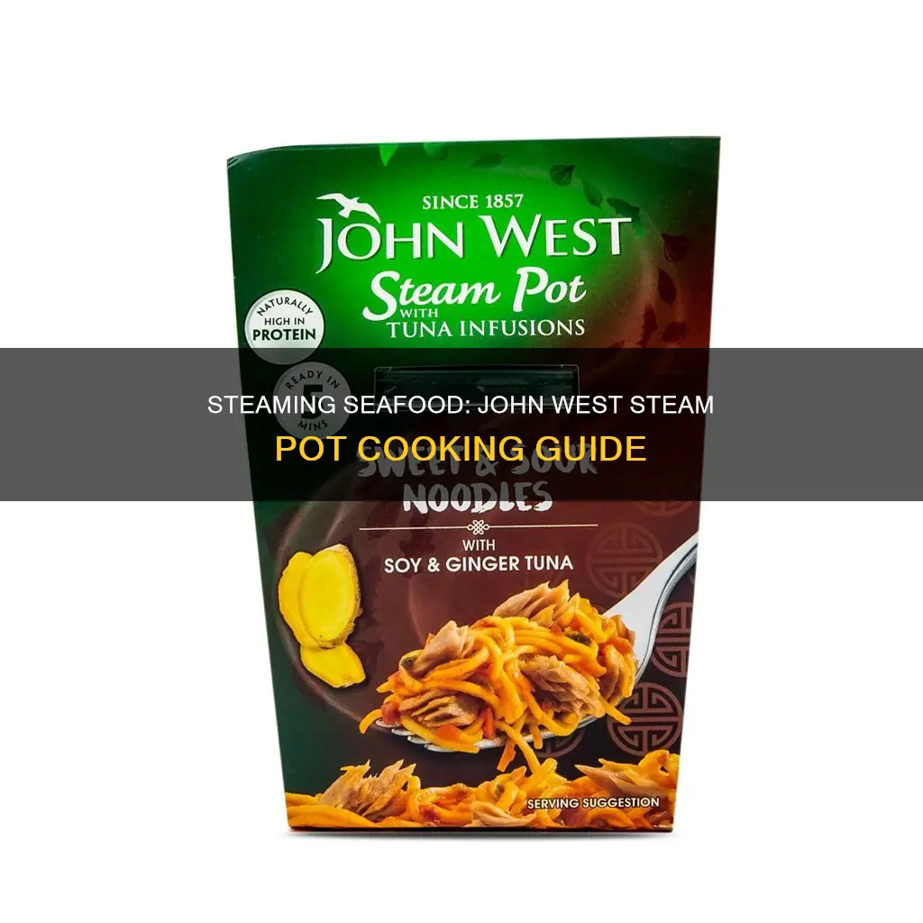 how to cook a john west steam pot