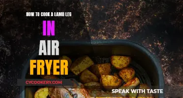 Air-Fried Lamb Leg: A Quick, Crispy Delight