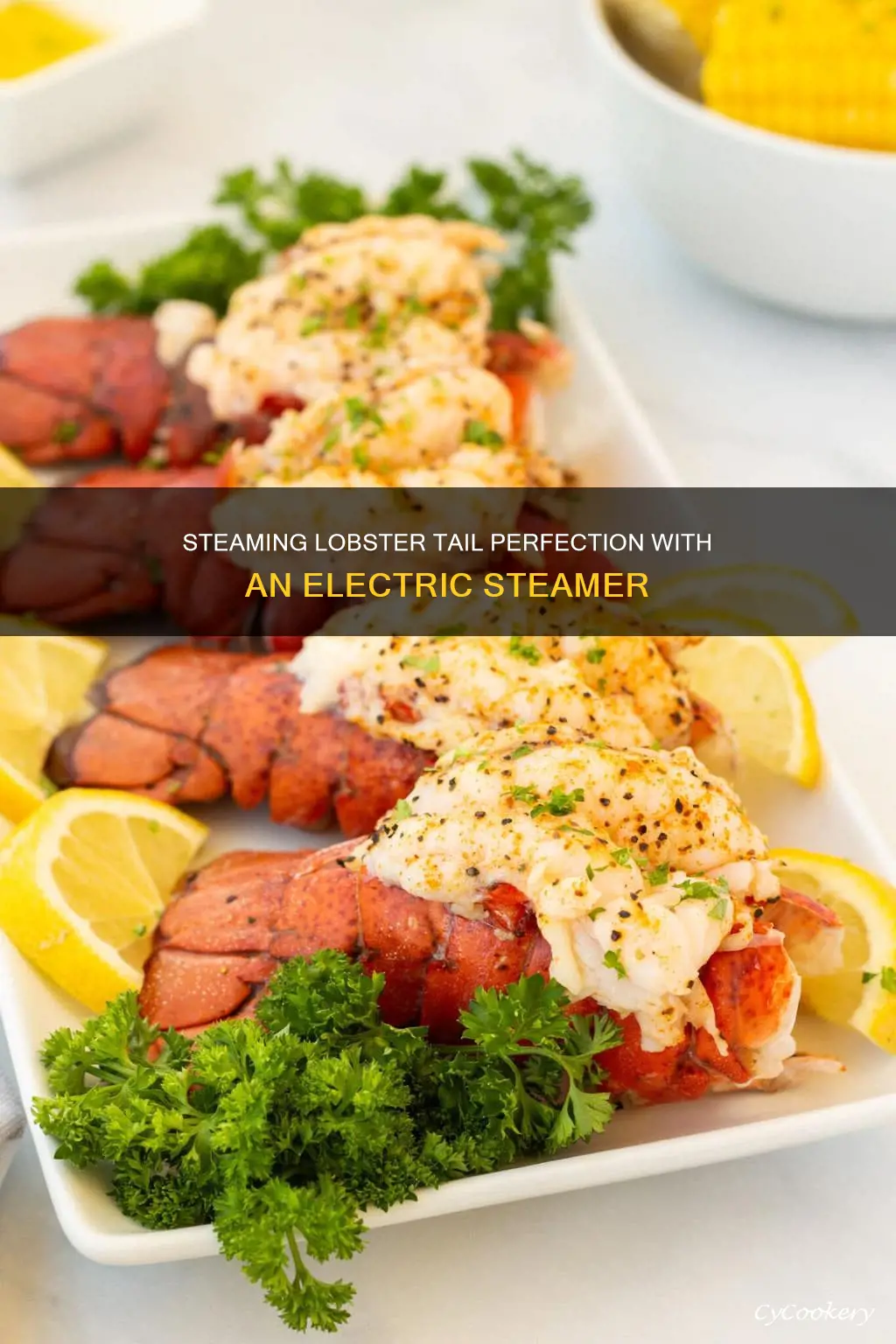 how to cook a lobster tail in an electric steamer