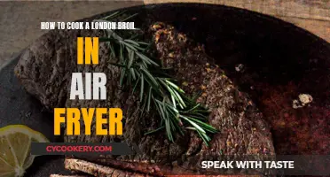 Air-Fryer London Broil: Quick, Easy, and Delicious!